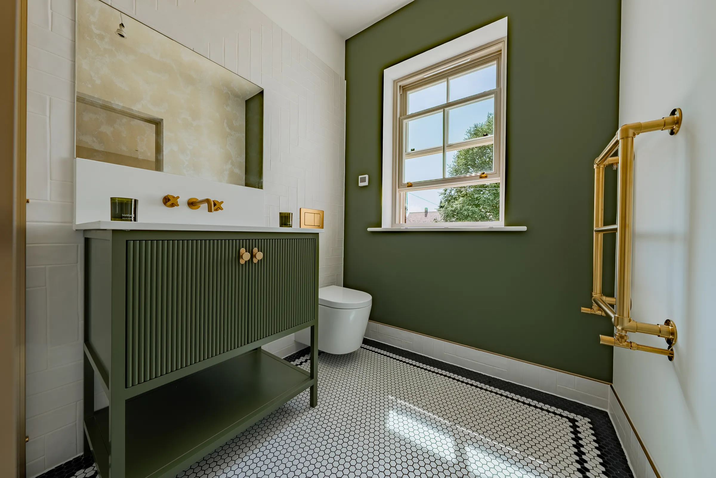 Holland House, Plot a bathroom 2, Handcrafted by Woodworks