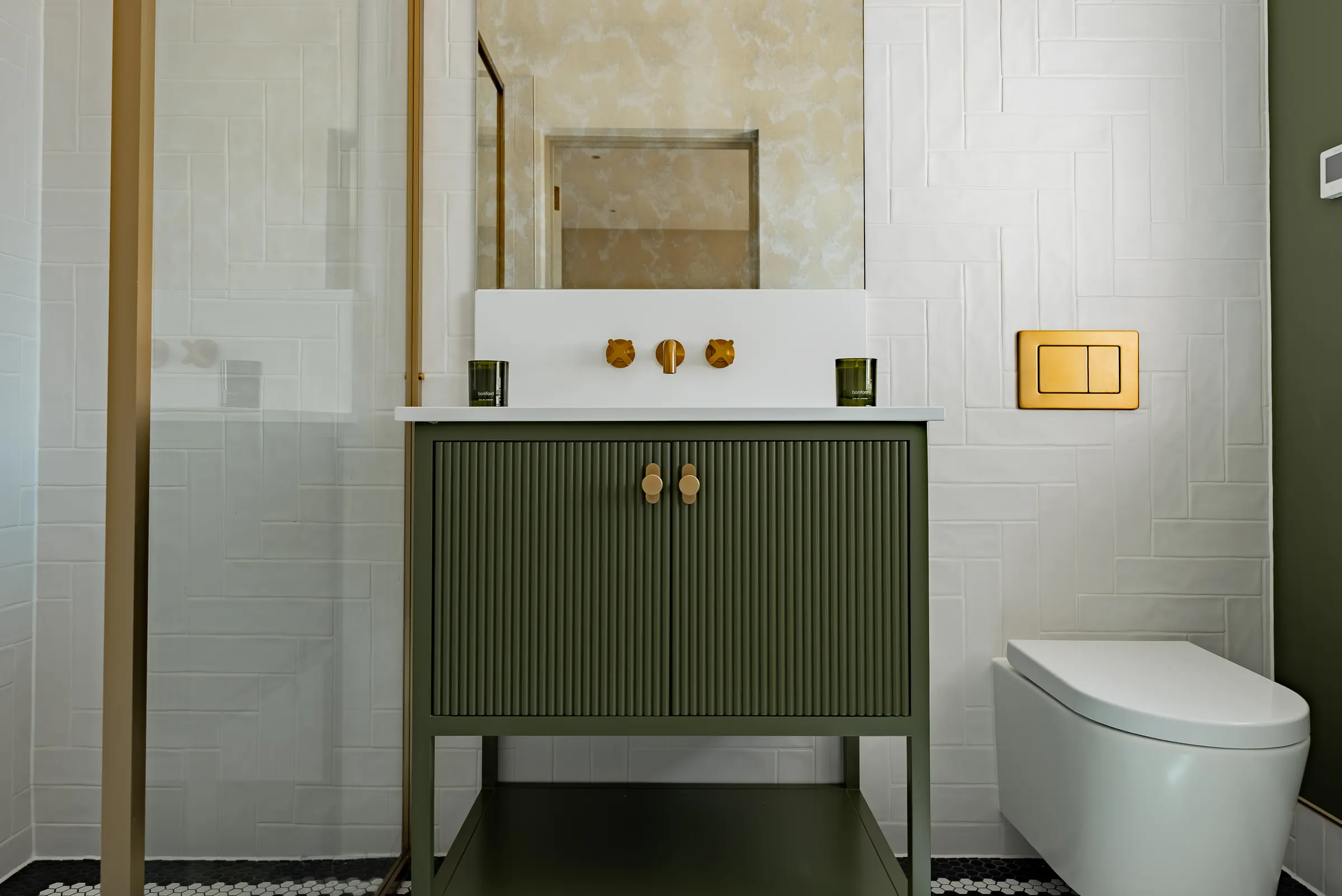Holland House, Plot a bathroom 3, Handcrafted by Woodworks