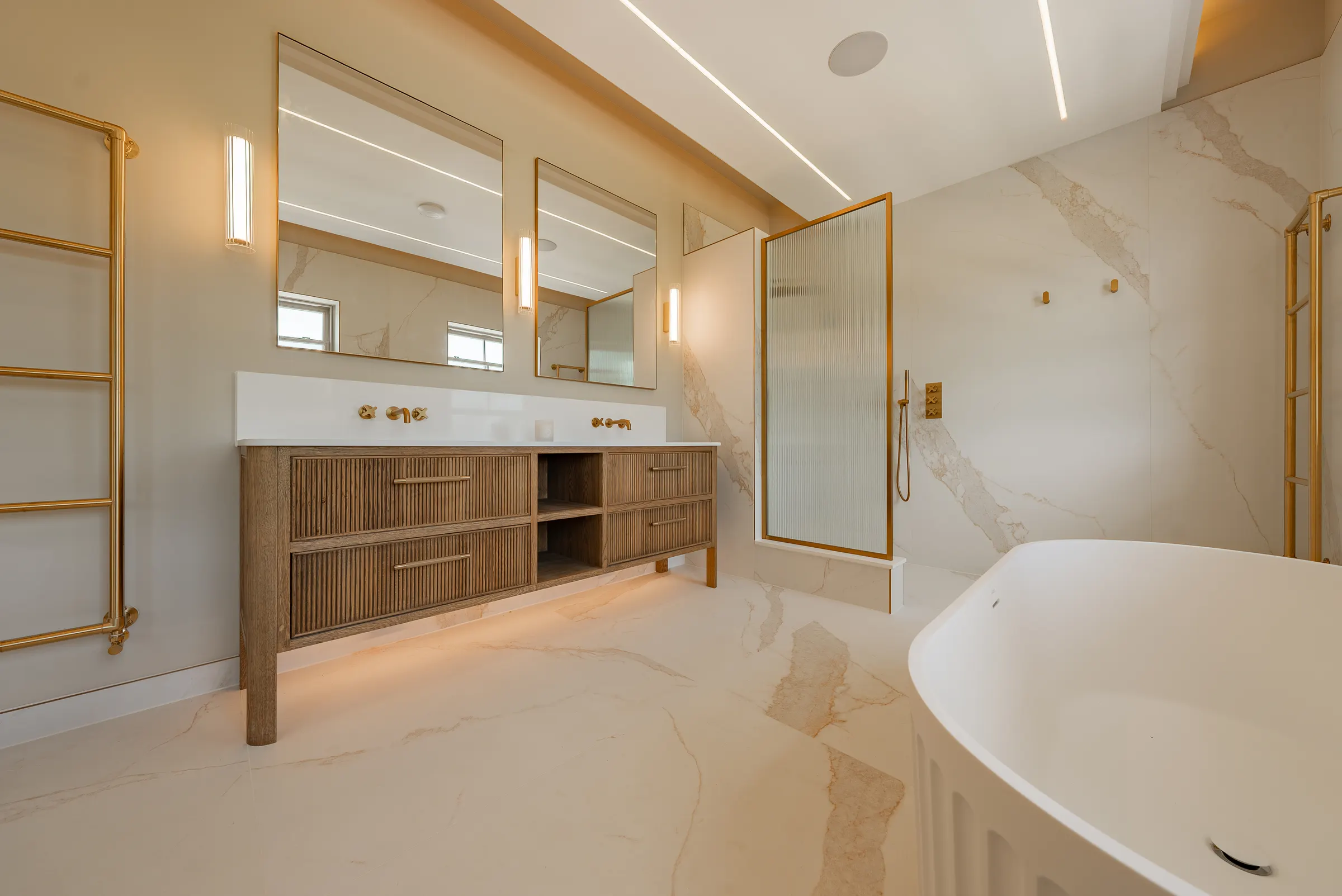 Holland House, Plot a bathroom 6, Handcrafted by Woodworks