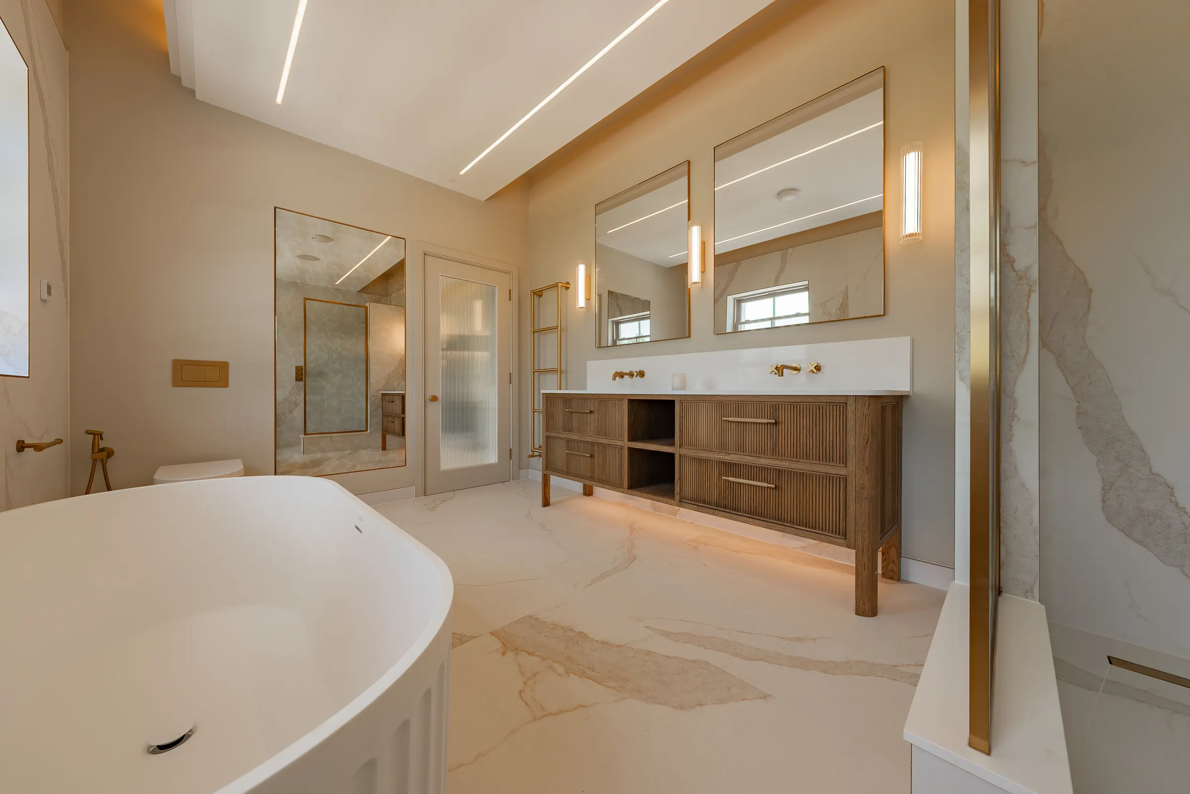 Holland House, Plot a bathroom 8, Handcrafted by Woodworks