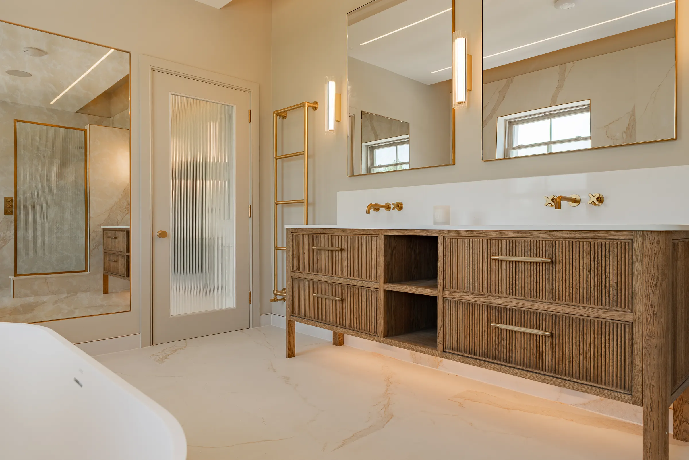 Holland House, Plot a bathroom 9, Handcrafted by Woodworks