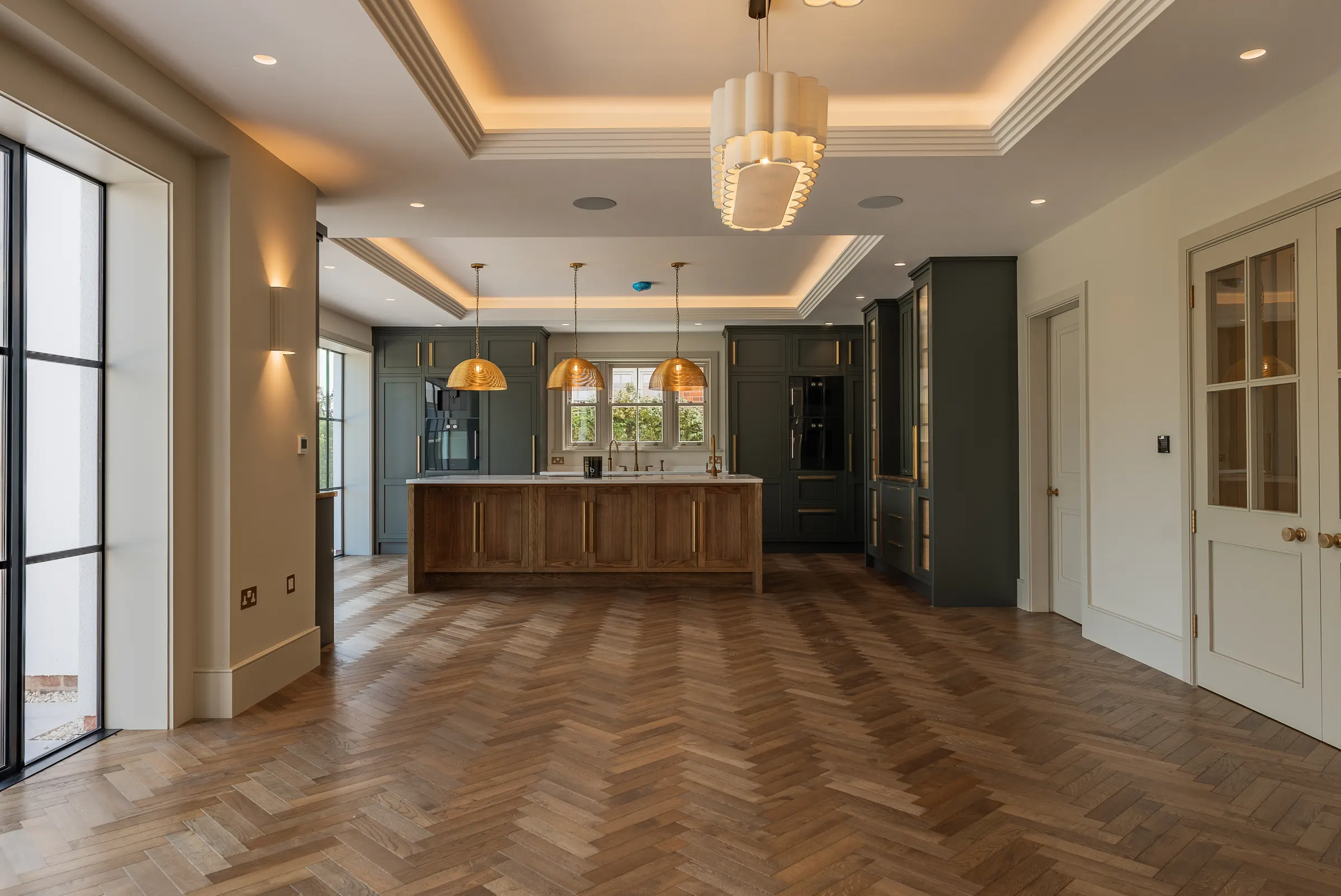 Holland House, Plot a kitchen 1, Handcrafted by Woodworks