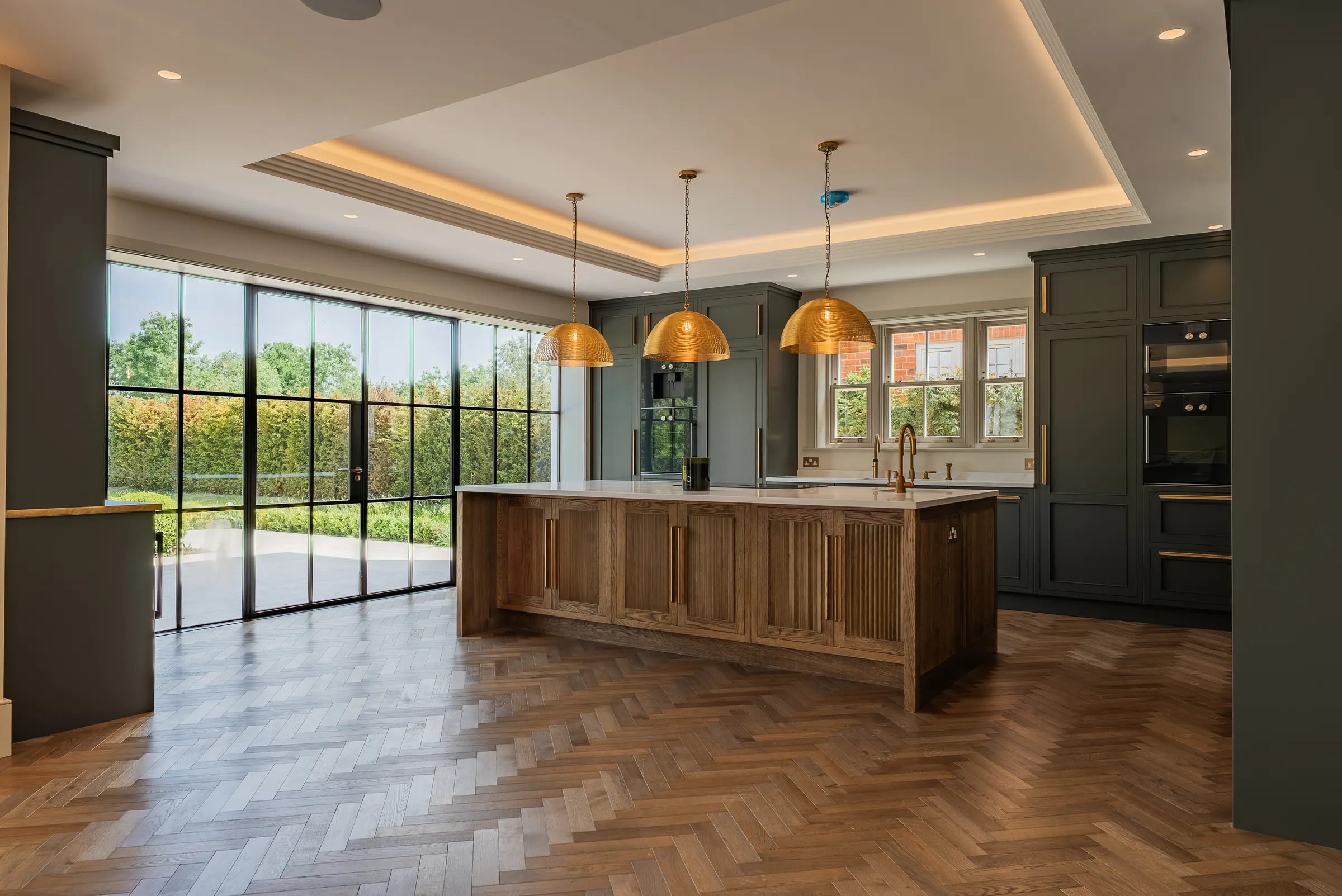 Holland House, Plot a kitchen 2, Handcrafted by Woodworks