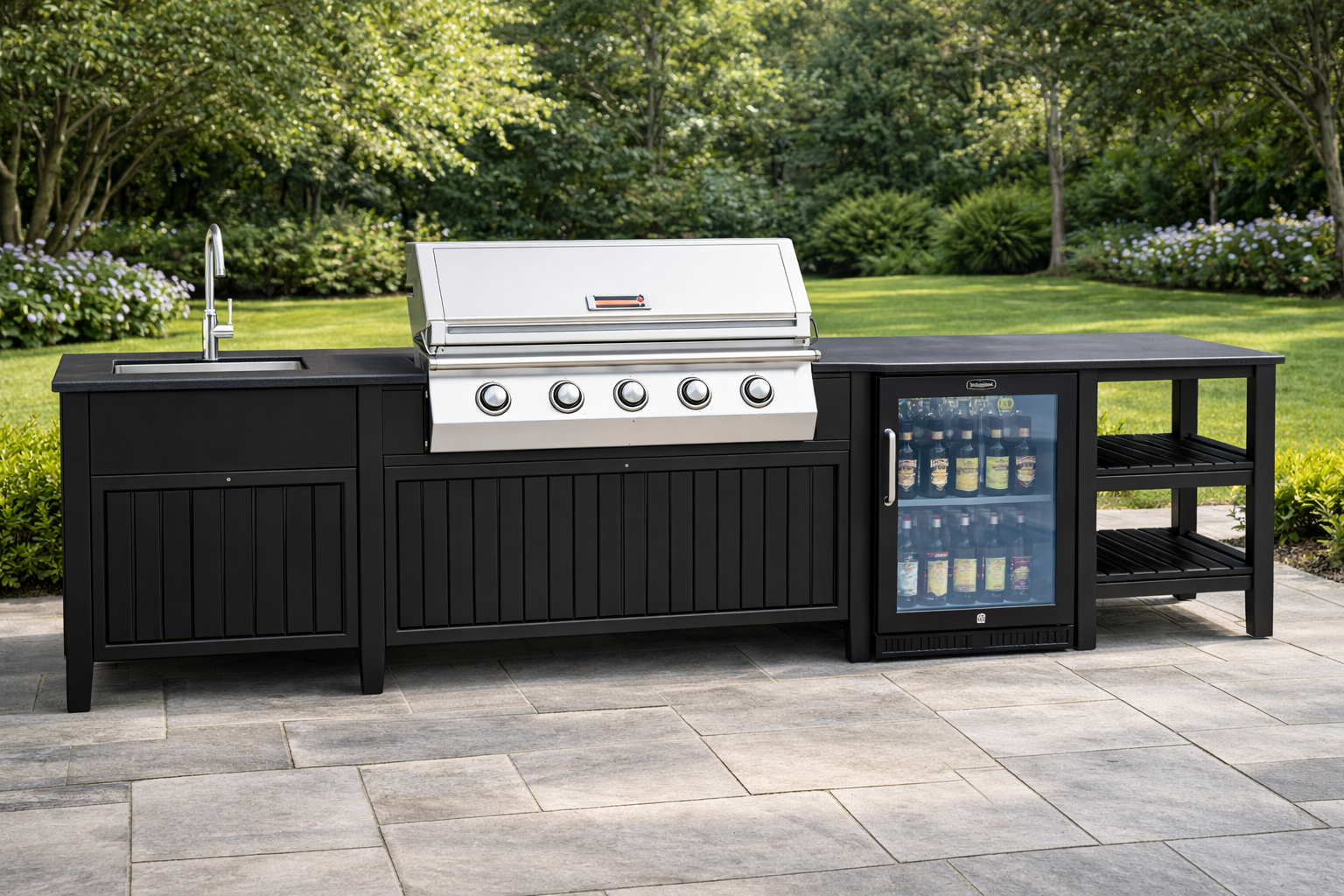 Alfresco two grill render