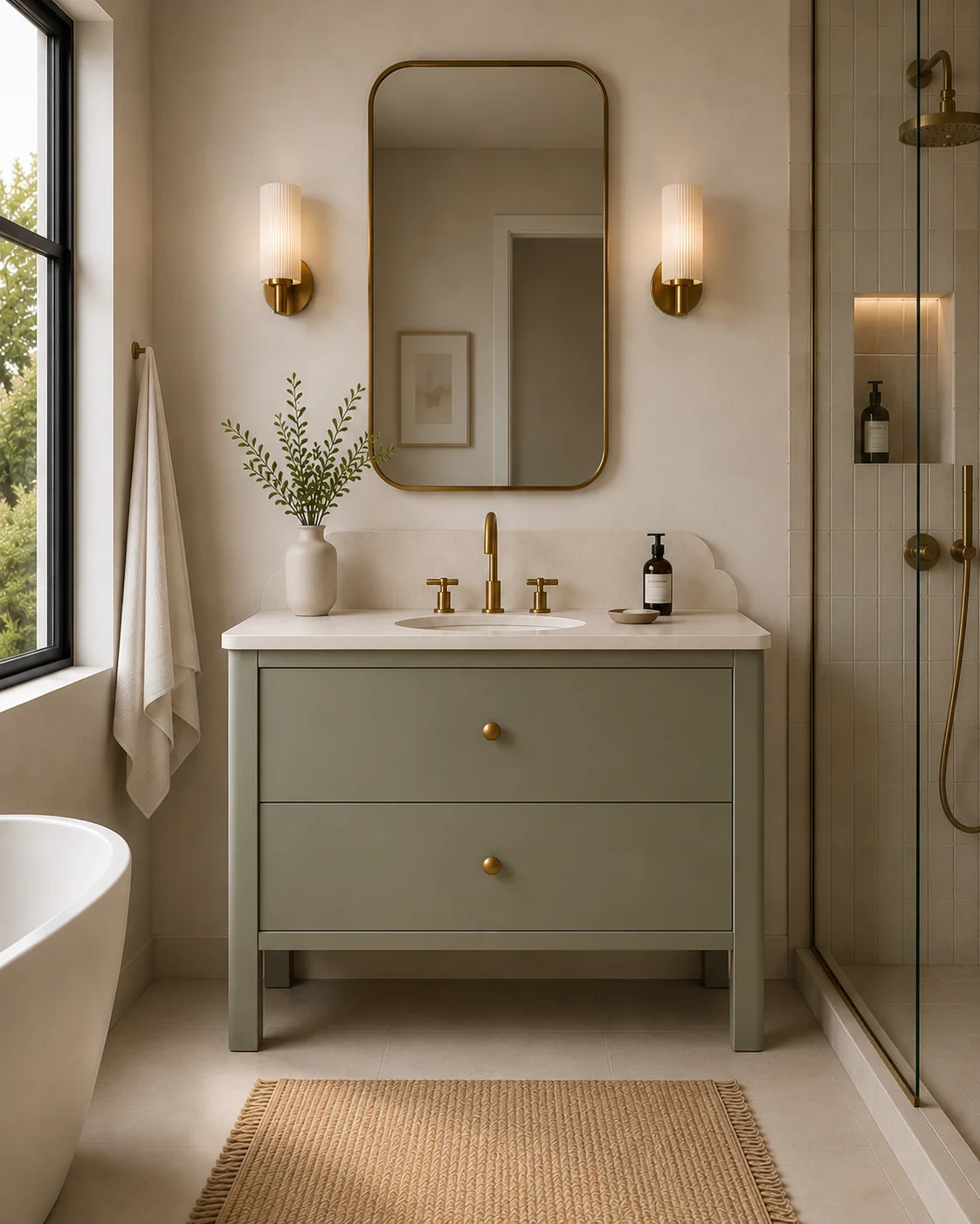 Single Slab Vanity Unit